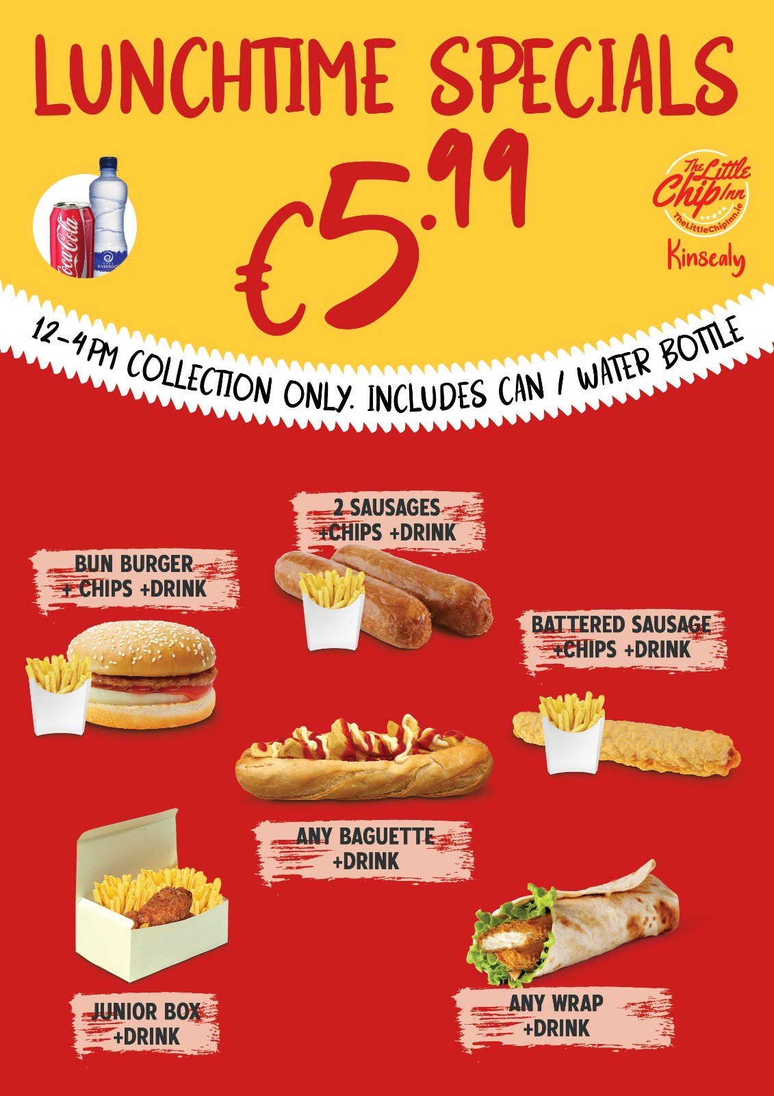 Lunchtime specials deals